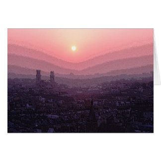 Paris Sunset Cards