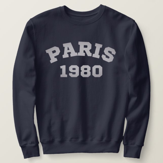 paris sweatshirt (Design Front)
