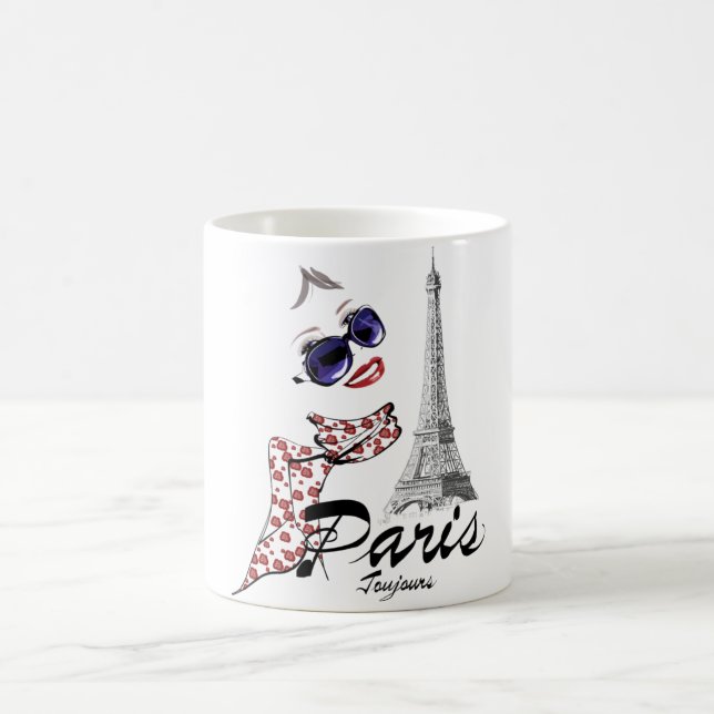 paris T-Shirt Coffee Mug (Center)