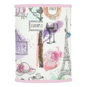 Paris Table Lamp Shade (Back)