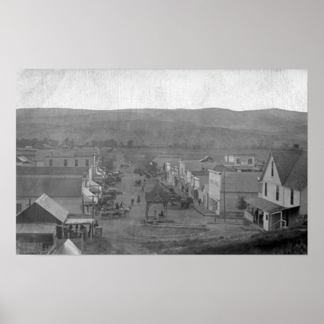 Paris, TexasAerial View of TownParis, TX Poster (Front)