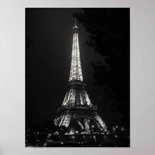 Paris The Eiffel Tower Poster
