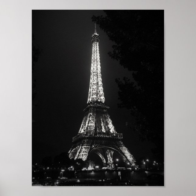 Paris: The Eiffel Tower Poster (Front)