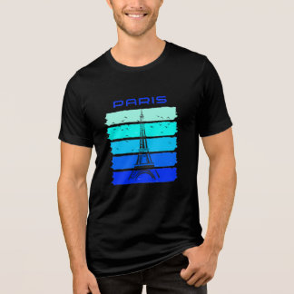 Paris The Eiffel Tower Tri-Blend Shirt