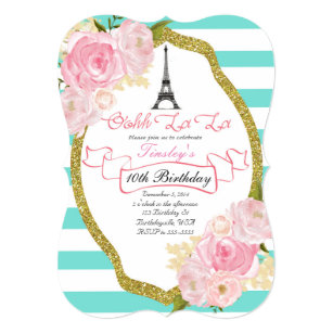 themed birthday invitations