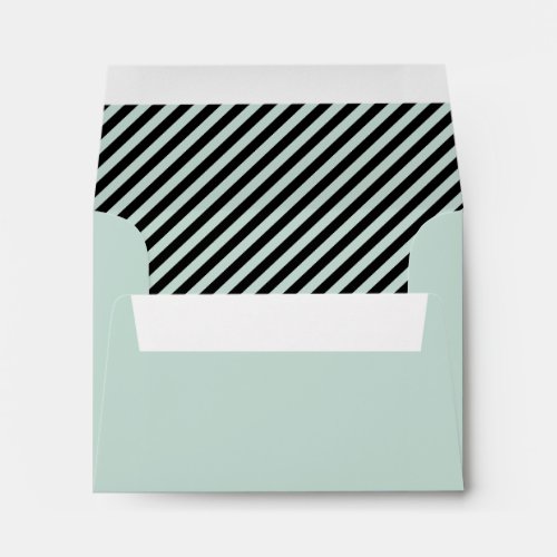 Paris theme with return address A2 envelope