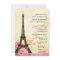 Paris Themed Bridal Shower Invitation template