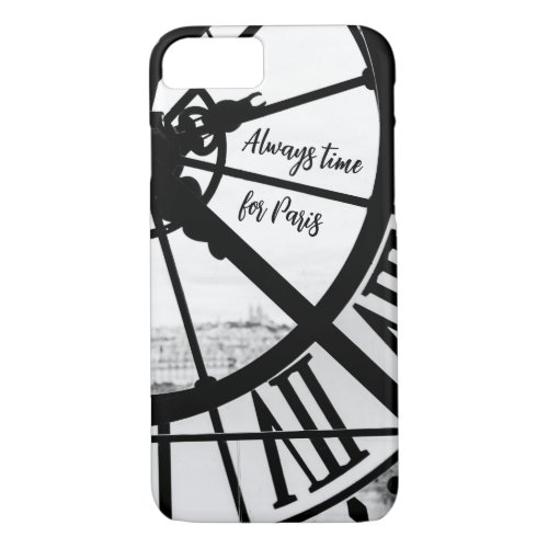 Paris Themed Phone Case with Quote