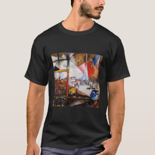 Paris Through The Window Marc Chagall City Of Ligh T-Shirt