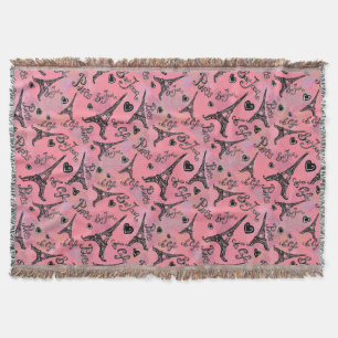 PARIS THROW BLANKET