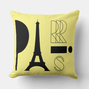 PARIS THROW PILLOW