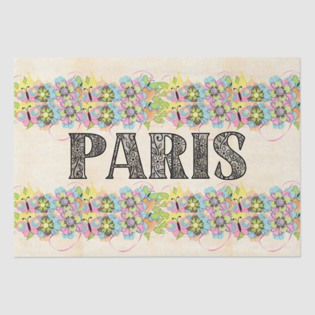 Paris Tissue Paper (Front)