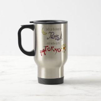 Paris Tokyo Travel Mug