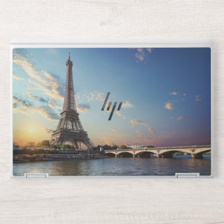 Paris Tower background HP EliteBook X360 1030 G2 Laptop Skin