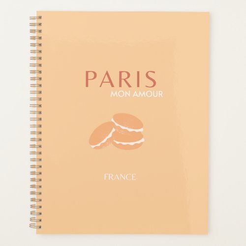 Paris Travel Art Pastel Art  Planner