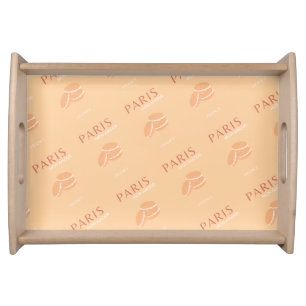 Paris Travel Art Pastel Art Serving Tray