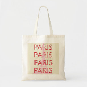 Paris Travel Art, Travel Art, Preppy, Minimalist Tote Bag