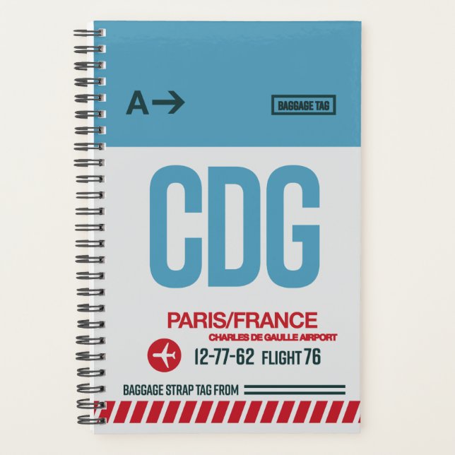 Paris - Travel Planner 2026 (Front)