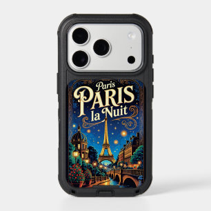 Paris Travel Poster, iPhone 17 Pro Case
