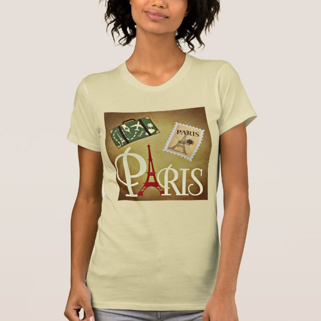 Paris Travel T-Shirt (Front)