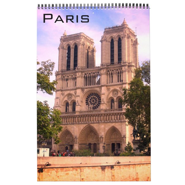 paris travels calendar (Cover)