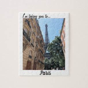 Paris Trip Reveal Jigsaw Puzzle