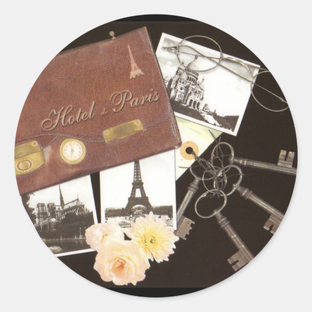 Paris Trip Sticker (Front)