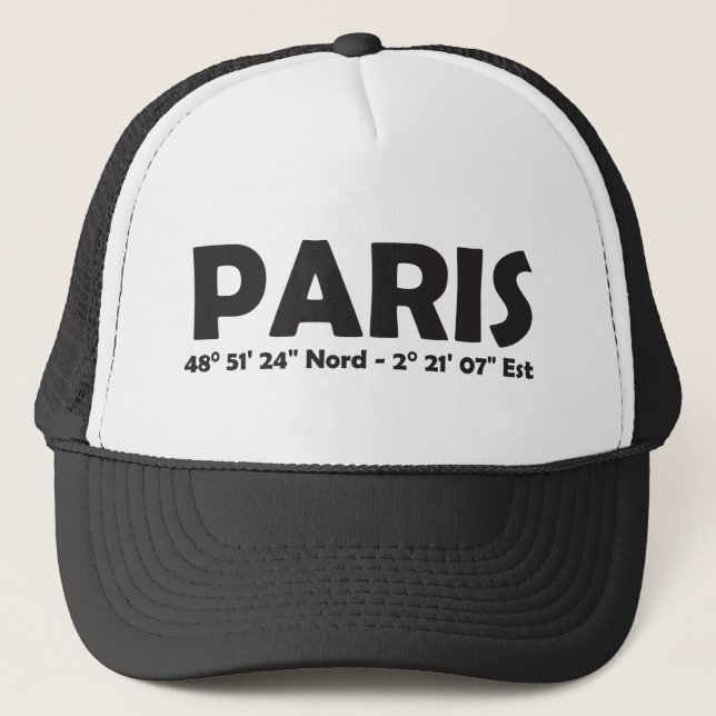 Paris Trucker Hat (Front)