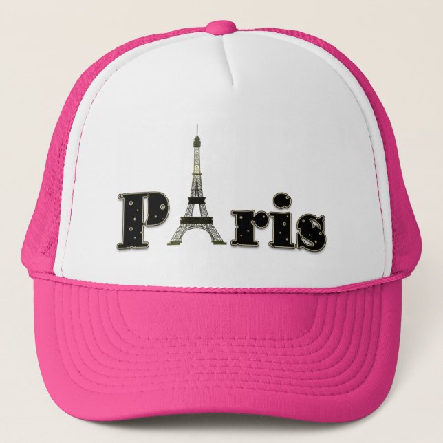 Paris Trucker Hat (Front)