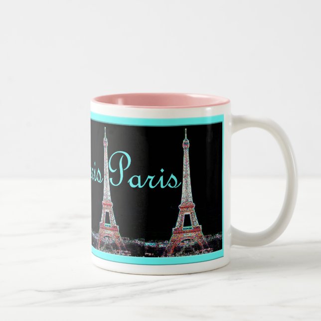 Paris Two-Tone Coffee Mug (Right)