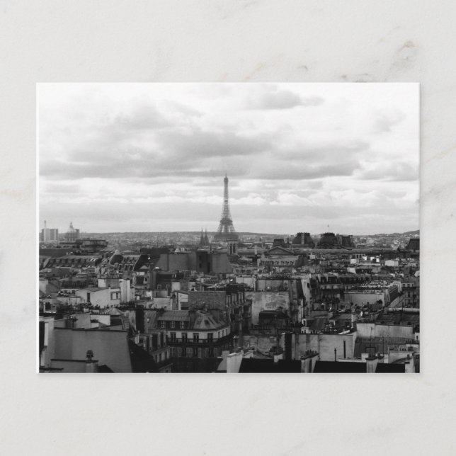 Paris Urban theme Postcard (Front)