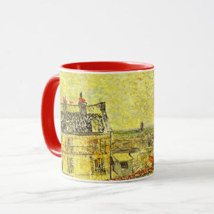 Paris View from Vincent's Room by Vincent van Gogh Mug