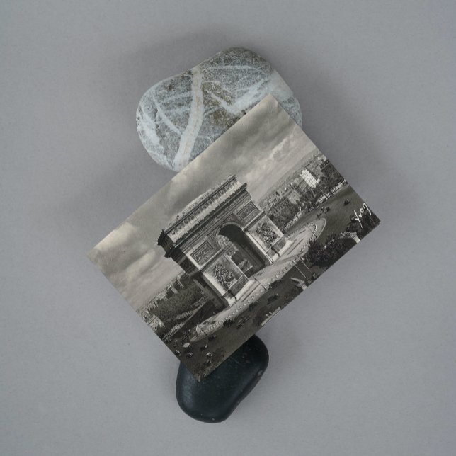 Paris vintage Arc de Triomphe 1943 Postcard (Creator Uploaded)