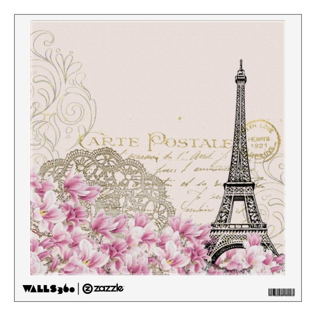 Paris! Wall Sticker (Front)