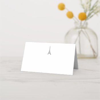 Paris Wedding Place Cards by Apostrophe_Weddings at Zazzle