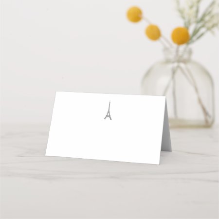 Paris Wedding Place Cards