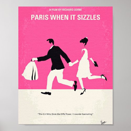 Paris When It Sizzles Poster