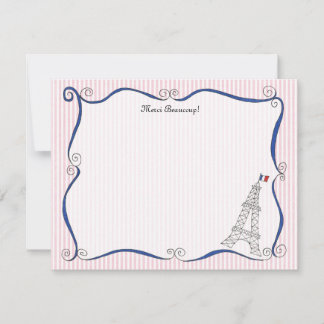Paris Whimsy Personalized Note Cards