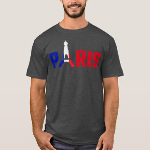 Paris with Eiffel Tower T-Shirt