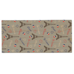 Paris Wood Flash Drive