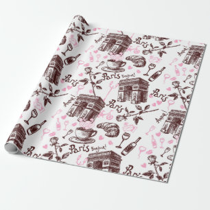 Paris Wrapping Paper