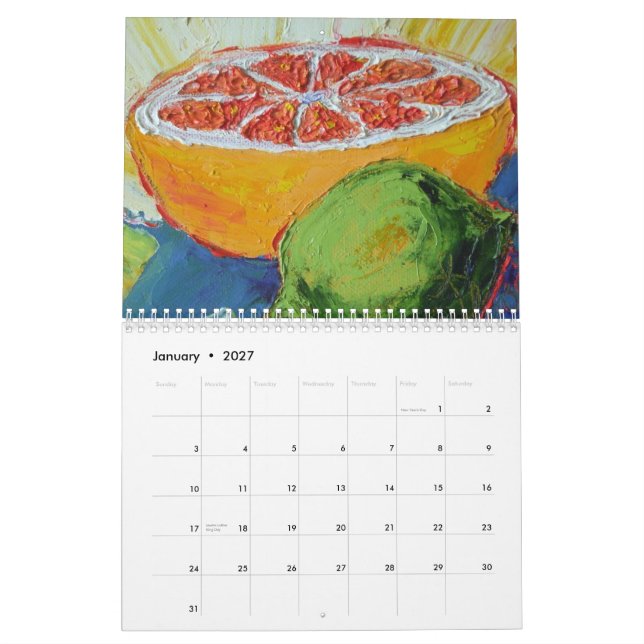 Paris Wyatt Llanso Fine Art Calendar (Jan 2027)