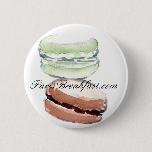 ParisBreakfast.com button (Front)