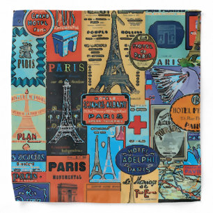 Parish France Stickers Bandana