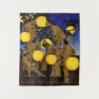 Parish The Lantern Bearers 50x60 Taoestry