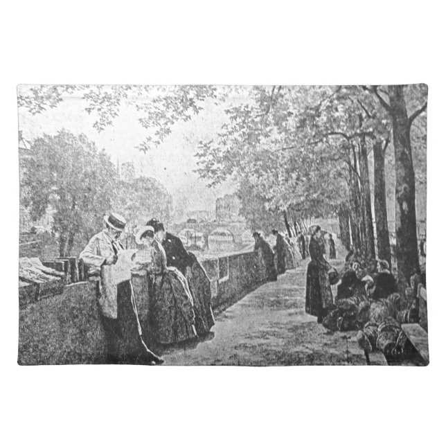 Parisian Afternoon Placemat (Front)