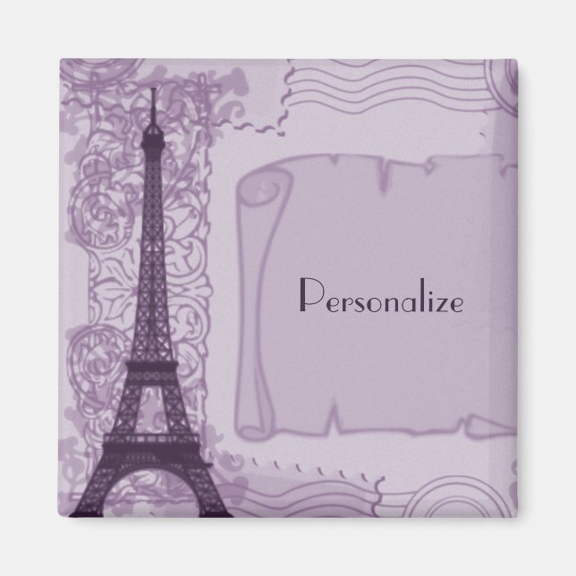 Parisian Amethyst Magnet (Front)