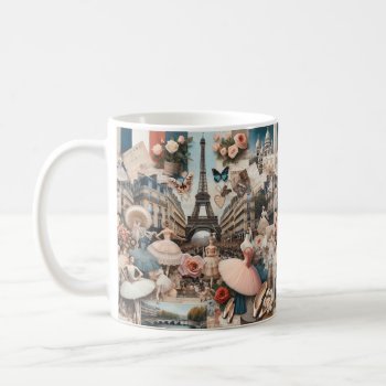 Parisian Ballet Dream Collage Coffee Mug by Godsblossom at Zazzle