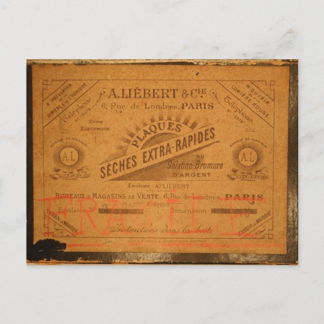 Parisian Box Postcard (Front)