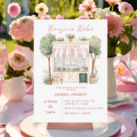 Parisian Cafe Afternoon Baby Shower